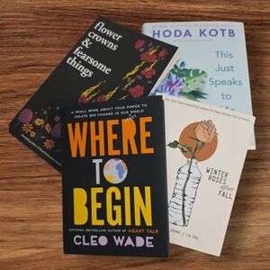 Set of Four Inspirational Books